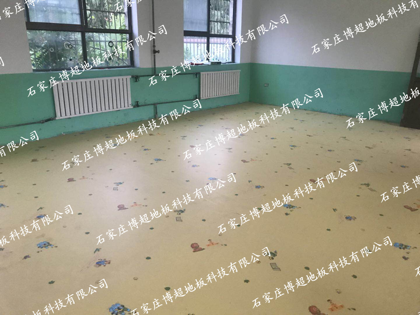 幼儿园地板 弹性塑胶地板